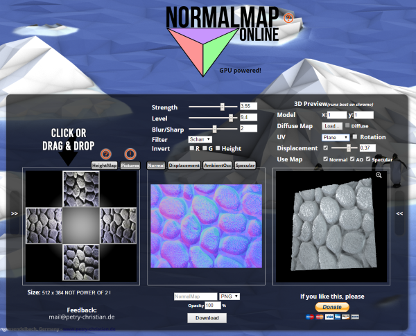 Diffuse To Normal Map Free Normalmap Generator Online - Unity Forum